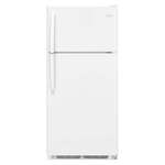 FRIGIDAIRE HOME PRODUCTS Refrigerator, 18 Cu. Ft, White, Top Freezer, Residential, Frigidaire Home FFHT1832TP+C/W