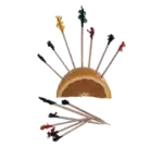 Ardous Trading FRILL PICKS, CELLOPHANE 68MM 1000/BX 10BX/CS