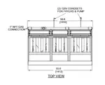 Frymaster 11814G Fryer, Gas, Floor Model, Full Pot