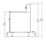 Frymaster ESG35T Fryer, Gas, Floor Model, Full Pot