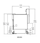 Frymaster FPEL114C Fryer, Electric, Floor Model, Full Pot