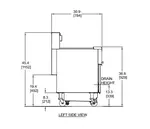 Frymaster FPEL214CA Fryer, Electric, Multiple Battery