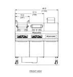 Frymaster FPRE214TC Fryer, Electric, Multiple Battery