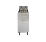 Frymaster GF40 Fryer, Gas, Floor Model, Full Pot