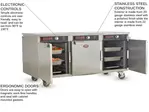 FWE HLC-5H-15 Heated Cabinet, Mobile