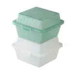G.E.T. Enterprises EC-08-1-BK Carry Take Out Container, Plastic