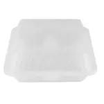 G.E.T. Enterprises EC-09-1-CL Carry Take Out Container, Plastic