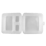 G.E.T. Enterprises EC-09-1-CL Carry Take Out Container, Plastic