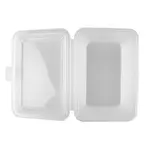 G.E.T. Enterprises EC-11-1-CL Carry Take Out Container, Plastic