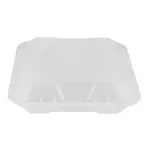 G.E.T. Enterprises EC-12-1-CL Carry Take Out Container, Plastic