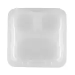 G.E.T. Enterprises EC-12-1-CL Carry Take Out Container, Plastic