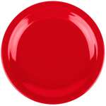 G.E.T. Enterprises Red Plate, 7-1/4" Diameter, Melamine, *CLOSEOUT*G.E.T.NP-7-CR
