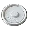G.E.T. Enterprises LID-22091/22121-W Disposable Cup Lids
