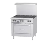 Garland US Range G36-4G12R Range, 36" Restaurant, Gas