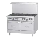 Garland US Range G48-2G36SS Range, 48" Restaurant, Gas