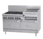 Garland US Range G60-6R24RR Range, 60" Restaurant, Gas