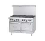 Garland US Range U48-2G36SS Range, 48" Restaurant, Gas