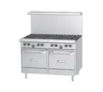 Garland US Range U48-4G24LL Range, 48" Restaurant, Gas