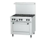 Garland US Range X36-2G24R Range, 36" Restaurant, Gas