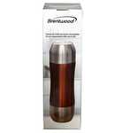 GB US INC. Thermos, 12 oz., Red, Stainless Steel, Vacuum Seal, Brentwood CTS-352B