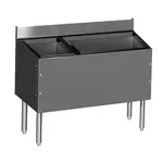 Glastender C-CBA-36L-CP10-ED Underbar Ice Bin/Cocktail Station, Bottle Well Bin