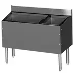 Glastender C-CBA-42R-CP10-ED Underbar Ice Bin/Cocktail Station, Bottle Well Bin