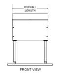 Glastender C-DBA-12 Underbar Drain Workboard Unit