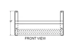 Glastender C-DR-12 Speed Rail / Rack