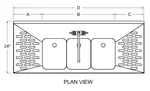 Glastender C-DSB-36L Underbar Sink Units