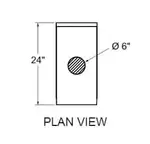 Glastender C-DW-12 Underbar Add-On Unit