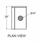 Glastender C-DW-15L Underbar Add-On Unit