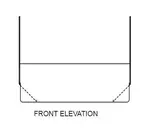 Glastender C-DWR-C Waste Chute