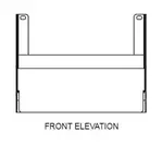 Glastender C-DWR-D Waste Chute