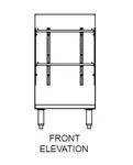 Glastender C-GRA-18 Underbar Glass Rack Storage Unit