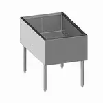 Glastender C-IB-38X24-CP10 Underbar Ice Bin/Cocktail Station, Pass-Thru