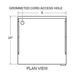 Glastender C-PCB-18-LD Work Center