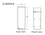 Glastender C-SMHA-6 Underbar Add-On Unit