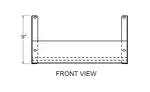 Glastender C-SR-16 Speed Rail / Rack