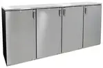 Glastender C1RB80 Back Bar Cabinet, Refrigerated