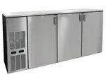 Glastender C2FB72 Back Bar Cabinet, Refrigerated