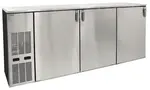 Glastender C2FB84 Back Bar Cabinet, Refrigerated