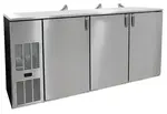 Glastender CP1FB72 Back Bar Cabinet, Refrigerated, Pass-Thru