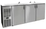 Glastender CP1FL72 Back Bar Cabinet, Refrigerated, Pass-Thru