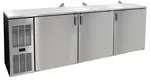 Glastender CP1FL84 Back Bar Cabinet, Refrigerated, Pass-Thru