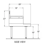 Glastender DBSB-12 Underbar Blender Station