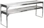 Glastender DOS/SS-72 Overshelf, Table-Mounted
