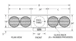 Glastender GT-18+2-90L Glasswasher Station