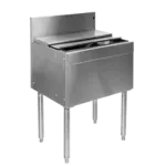 Glastender IBA-24-CP10 Underbar Ice Bin/Cocktail Unit