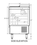 Glastender MF24-B Glass Froster