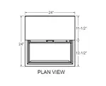 Glastender MF24-B2 Glass Froster